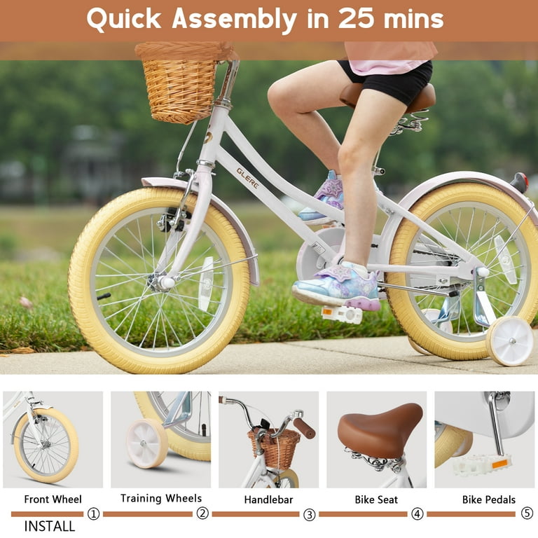 【Glerc】Little Molly 12 14 16 18インチ女の子子供用 Amazon.co.jp: 【Glerc】Little Molly 女の子子供用自転車