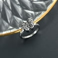 thumbnail image 5 of Butterfly Ring Cremation Jewelry for Ashes Keepsake Jewelry Urns Ring Memorial Jewelry Finger Ring, 5 of 8