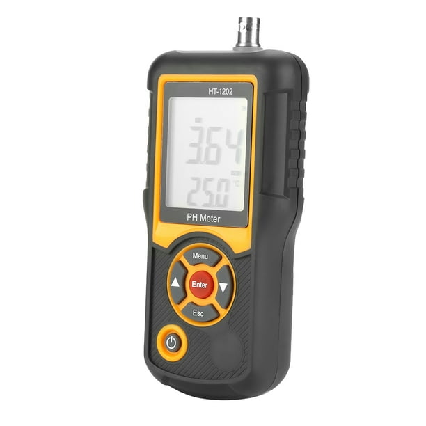 HT-202 Probador Digital De Del Agua De Alta Precisión Ph MV Medidor De Temperatura 0 ~ 14ph Para Agua, Hidroponía Y Acuarios