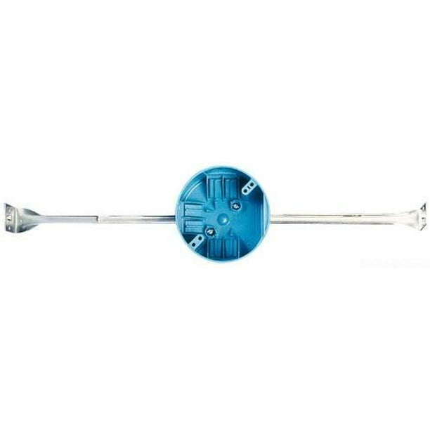 Carlon B620k Ceiling Fan Box New Work 4 Inch Diameter By 2 1 Depth Blue Com Carlon B620k Ceiling Fan Box New Work, Blue Plastic Ceiling Fan Box