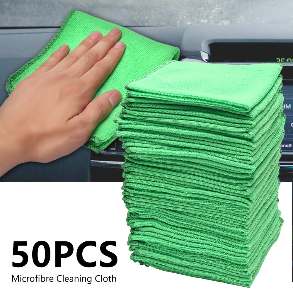 6 PC Microfibre Cleaning Cloth Microfiber Dish Car Gym Towel Glass Bulk AU 