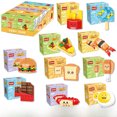 thumbnail image 2 of Mini Assembled Small Box Building Blocks Plastic Toy Gift Fruit Building Fast Food Hamburger Boys and Girls Kindergarten Prizes, 2 of 7