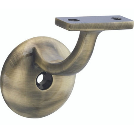 

National Hardware National Hardware N830-125 S825-737 N337-154 N337-139 S825-810 Single Hole Round Handrail Bracket Antique Brass