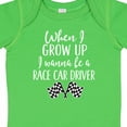 thumbnail image 4 of Inktastic Future Race Car Driver Childs Boys Baby Bodysuit, 4 of 5