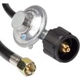 thumbnail image 4 of 25 Inches Propane Tanks Gas Regulator Propane Hose For Fire Pit, BBQ Grill, Heater and Other Propane Appliances, 4 of 6