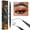 Grey, variant on JAYWAYNE 4-Tip Head Liquid Eyebrow Pen, 2-in-1 Double-ended Microblading Pen with Ultra-Fine Point, Waterproof Formula for Natural Hair-Like Strokes, Dark Brown