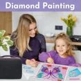 thumbnail image 6 of Large Capacity Diamond Art Storage Organizer with 120 Anti-Spill Containers, Complete Diamond Painting Kit Accessories & Tools for Craft Bead Nail Art, Portable Shockproof Case with Handle for Travel, 6 of 7