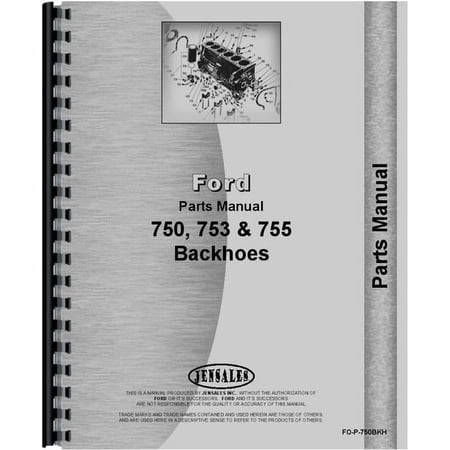 Ford 5500 Backhoe Attachment Parts Manual
