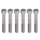 thumbnail image 2 of Pernos de tornillo hexagonal, 10 piezas de tapas de cabeza cilíndrica, pernos de tornillo, artesanía superior, 2 of 8