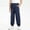 Navy, variant on Boys Jogger Pants Elastic Waist Elastic Cuff with Pockets Casual Daily School Trousers for Kids Black Size 12 Years