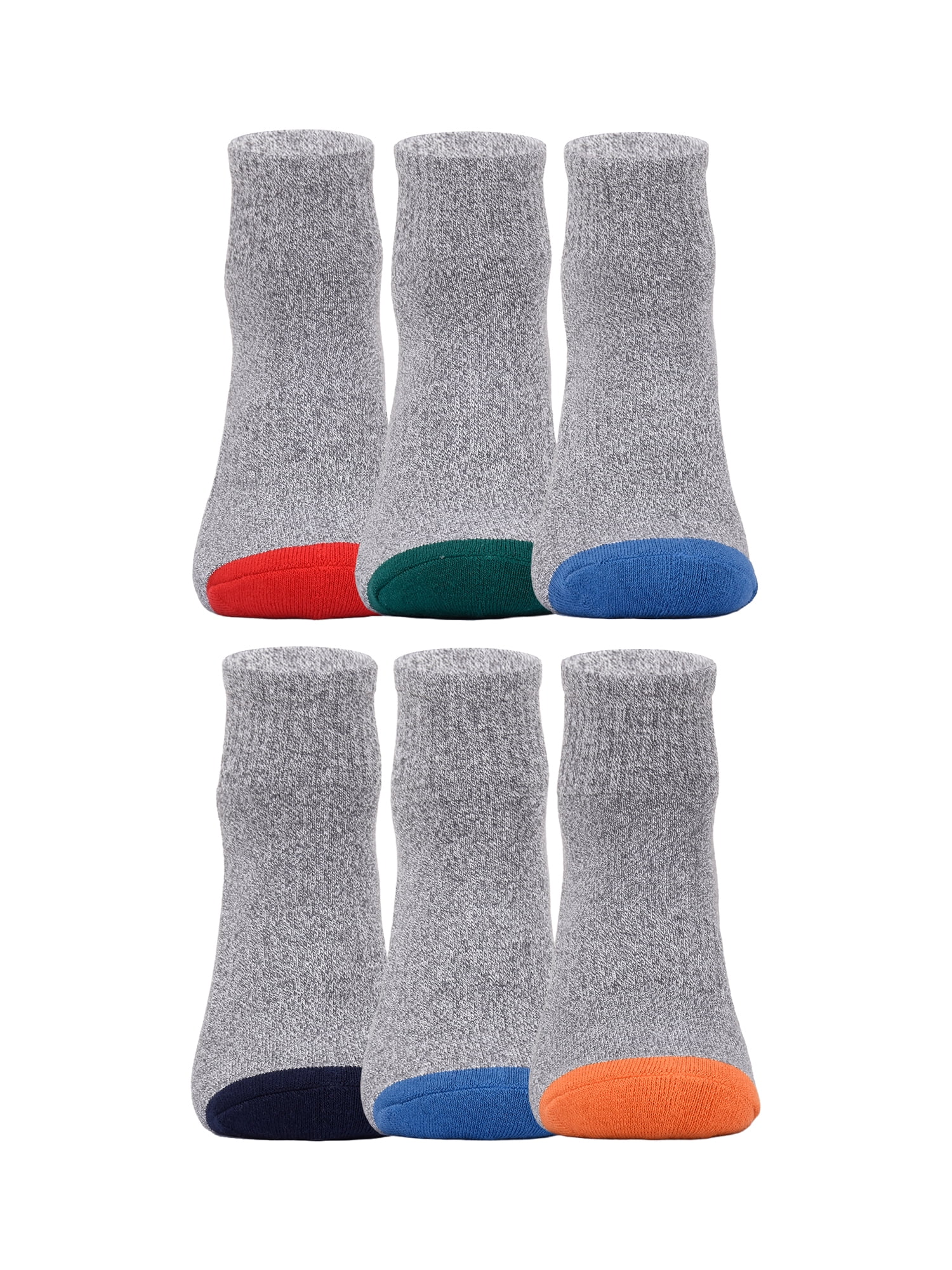Chaps Half Cushion Ankle 6-Pack Men's, Sock Size 10-13
