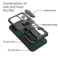 thumbnail image 3 of Allytech iPhone 15 Pro Max Case Cover, Military Grade Protection Back Cover with Bracket Clamp Shockproof Bumper Kickstand Anti-Scratch Phone Cases for Apple iPhone 15 Pro Max - Darkgreen, 3 of 9