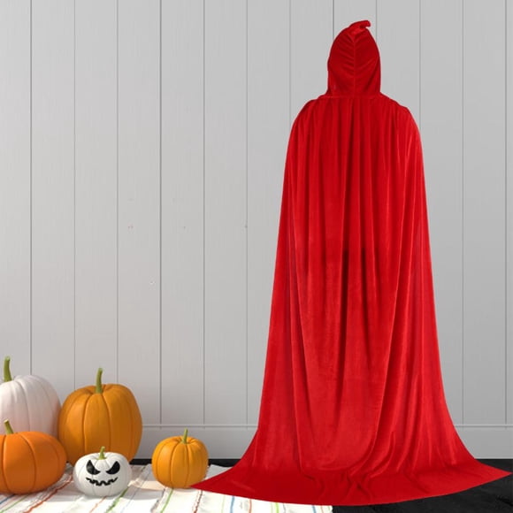 Mago de Halloween con capucha capa Navidad sudaderas con capucha capa Cosplay para adultos hombres mujeres favores de suministros El 170cm Salvador capa de halloween