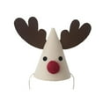thumbnail image 2 of Jiaroswwei Exquisite Christmas Hat Fine Workmanship Non Woven Fabric Decorative Tree Elk Xmas Party Cap for Kids, 2 of 8