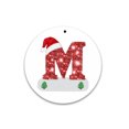thumbnail image 1 of Adornos navideños Tarjeta colgante de madera navideña Decoración de árbol de navidad de madera de un solo lado Wmkox8yii gf6433, 1 of 1