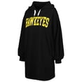 thumbnail image 2 of Women's Gameday Couture Black Iowa Hawkeyes Game Winner Vintage Wash Tri-Blend Dress, 2 of 3