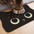 thumbnail image 6 of Cat Shaped Pet Food Mat for Floors, Cute Animal Prints Feeding Mats Non-Slip Floors Absorbent, for Cats Dogs Bowl and Water Dispenser B, 6 of 6