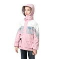 thumbnail image 7 of Uccdo Boys Girls Hooded Windbreaker Rain Jackets With Detachable Fleece Sweatshirts, Kids 2-in-1 Warm Fleece Lined Parka Coats Raincoats 3-13Y, 7 of 7