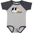 thumbnail image 3 of Inktastic Moo says the cow Boys or Girls Baby Bodysuit, 3 of 5