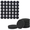 thumbnail image 1 of 108 Felt Pads (round, 15mm), 15mm Black Self Adhesive Floor Protector Felt Pads, 5mm Thickness, Furniture Leg Pads, 1 of 5