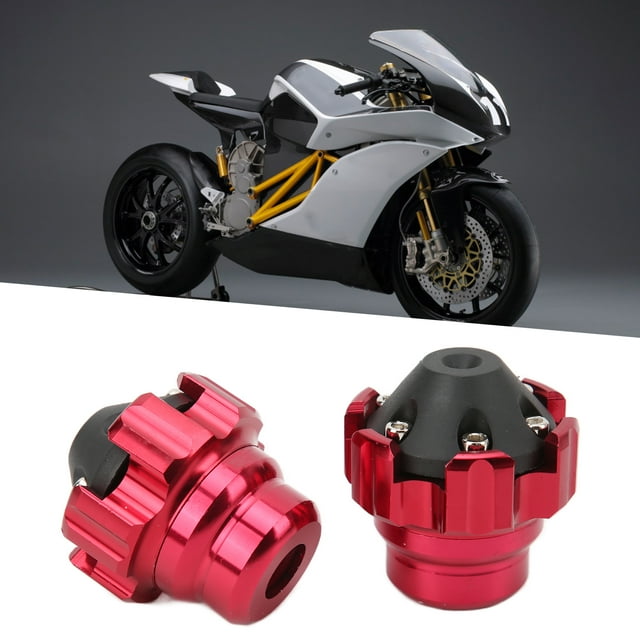 Fork Frame Slider, Motorcycle Crash CNC Aluminum Alloy Simple Installation for Motorbikes