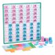thumbnail image 2 of juguetes de tablero de aprendizaje,Juguete de aprendizaje de matemáticas de madera 1-100 juegos de mesa,Imán Montessori 1-100 números consecutivos,Wooden Hundred Digital Board Education, 2 of 9