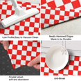 thumbnail image 3 of Red White Checkerboard Checkered Pattern Kitchen Rug Mat,Kitchen Runner Rugs Non Skid Washable,Decorative Kitchen Floor Mats for Kitchen,Sink,Laundry,17"X47", 3 of 5