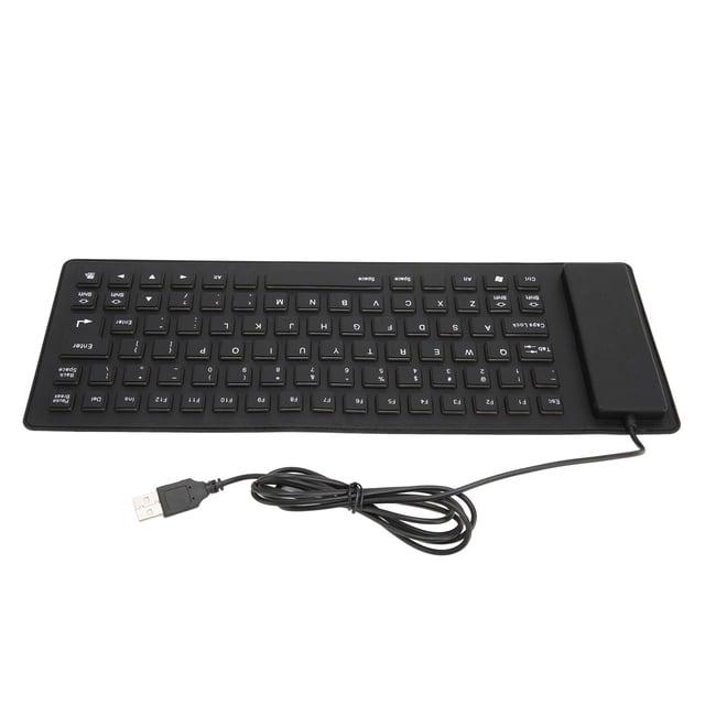 Teclado de silicona plegable,Teclado de silicona plegable 85 Teclado de silicona plegable Teclado de silicona Funcionamiento suave