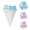 Blue, variant on Floating Lint Mesh Traps, Reusable Fine Hair Filter for Washer, 3Pcs Pet Fur Catcher for Laundry & Machine Cleaning