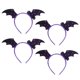 thumbnail image 1 of KAIYANG Paquete de 4 diademas de Halloween, alas de murciélago, accesorios para el cabello, disfraz de cosplay, 1 of 5