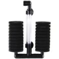 thumbnail image 1 of Double Sponge Air Pump Filter Bio Sponge Filter Aquarium Biochemical Sponge Air Pump Filter with Suction Cup Easy to Clean Reusable for Home Business Fish Tanks, 1 of 5