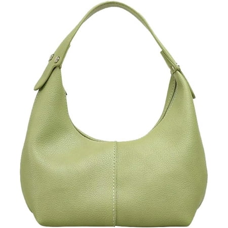 CoCoMangos Vegan Leather Shoulder Bag for Women Casual Clutch Purse Tote Handbag with Zipper Closure