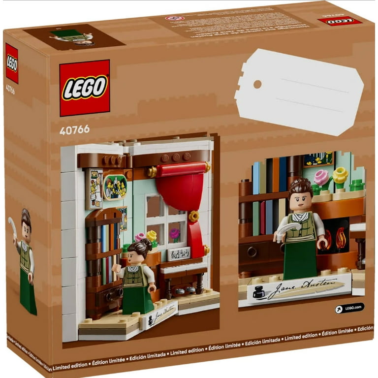 LEGO Tribute to Jane Austen, Historical Figure Model, 361-Piece