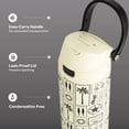 thumbnail image 5 of TAL 24oz Stainless Steel 2-in-1 Water Bottle with Straw and Chug Lid, Shell, 5 of 12