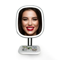 Impressions Vanity Villains Highlight LED Makeup Mirror With 90 Degree Tilts, Adjustable Brightness