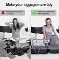 thumbnail image 4 of Packing Cubes For Suitcase,9 Pcs Lightweight Suitcase Organizer Bags Set Luggage Packing, 4 of 5