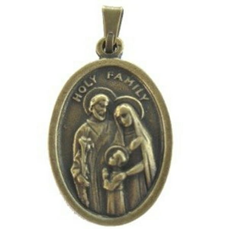 Holy Family Bronze - Holy Family - Bronze medal (2x1.5 cm-0.8x0.6