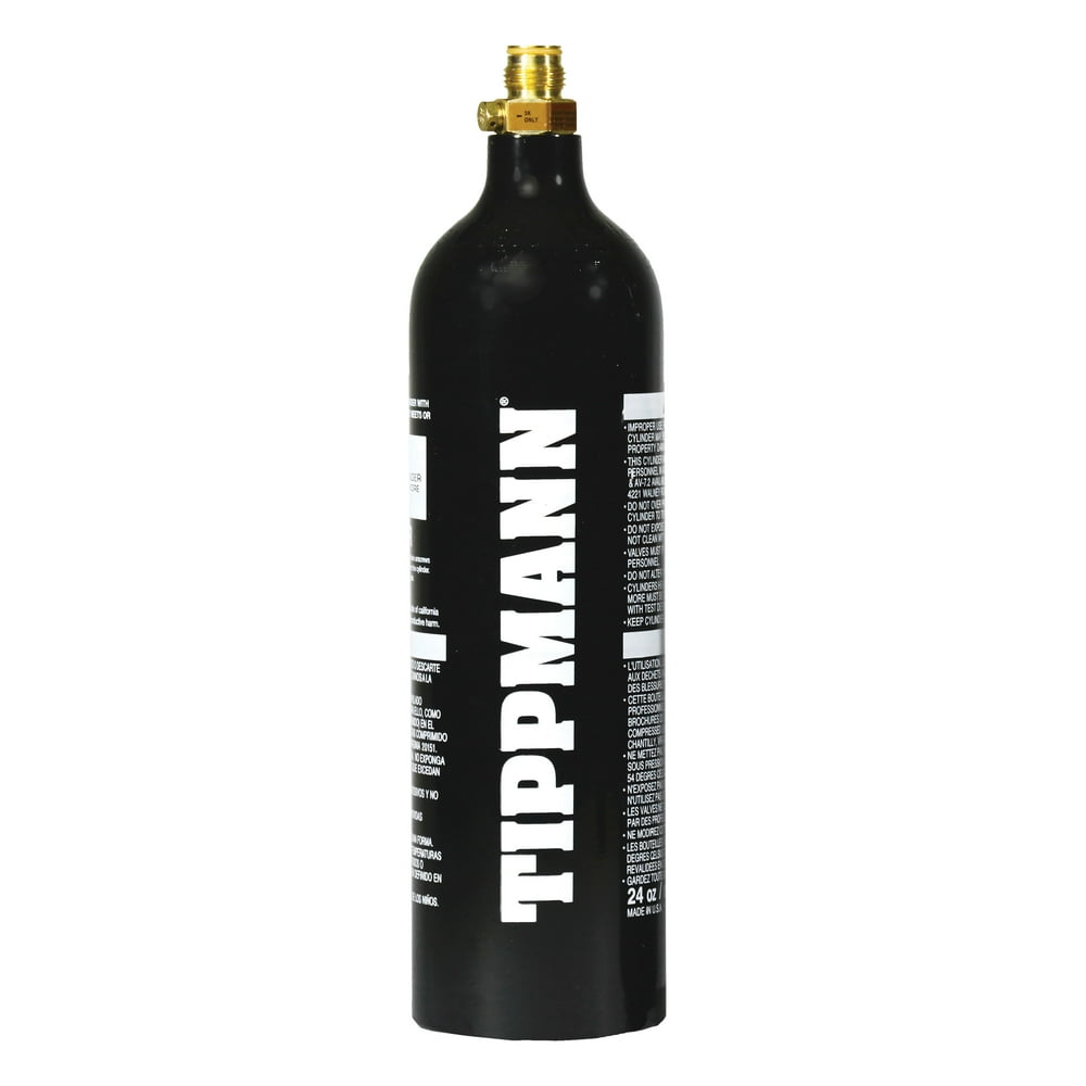 Tippmann CO2 Paintball Tank, 24 oz