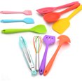 thumbnail image 3 of Coofit 10PCS Silicone Kitchen Utensil Set Non-stick Cooking Utensil Baking Utensil, 3 of 10