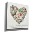 thumbnail image 2 of Epic Graffiti 'Love is Patient Flower Heart' by Cindy Jacobs, Canvas Wall Art, 12"x12", 2 of 2