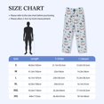 thumbnail image 4 of Fotbe Swimming Shark Pantalones de Pijama para Hombre, Pantalones de Dormir, Pantalones de Casa con Cintura Ajustable y Bolsillos-XX-Large, 4 of 6