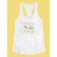 thumbnail image 3 of The Little Things Quote Tank Women -Image by Shutterstock, Female XX-Large, 3 of 4