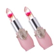 thumbnail image 1 of Lápices Labiales Jelly Flower De 2 Piezas: Cambio De La Temperatura, Bálsamo Labial Hidratante, Brillo De , Salvador Dali Flor de barra de labios que cambia de color, 1 of 10