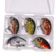 thumbnail image 1 of 5 uds Mini juego de Señuelos de Pesca Mini Crankbait Kit cebo biónico suministros de pesca marina, 1 of 5