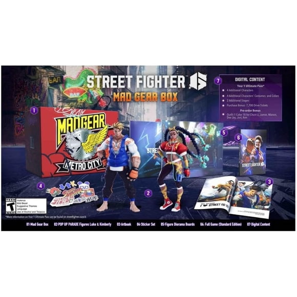 Street Fighter 6 Collector Edition Ps5