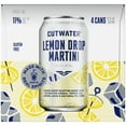 thumbnail image 6 of Cutwater Lemon Drop Martini 4 pack 12 fl oz Aluminum Cans, 11% ABV, 6 of 12