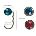 thumbnail image 2 of Jierger Purse Hook for Table Handbag Hangers Bag Hooks for Tables for Desk Heavy Duty Floding Bag Holder Made of high-Strength Alloy Materials Hanger Various Heavy Items Foldable, 2 of 3