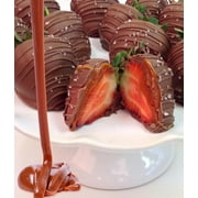 From You Flowers - Sea Salt & Caramel Chocolate Covered Strawberries - 12 Pieces for Birthday, Anniversary, Get Well, Congratulations, Thank You, All Occasions