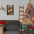 thumbnail image 3 of Vintage Winter Fawn Posters Christmas Pine Tree Canvas Wall Art Rustic Scene Decorations Prints Painting for Christmas Home Bedroom Dorm Wall Decor, 3 of 7