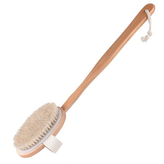 Yuedong 1 Pcs Bath Sponge Pads Bath Sponge Scrubber Shower Brush with Long Handle
